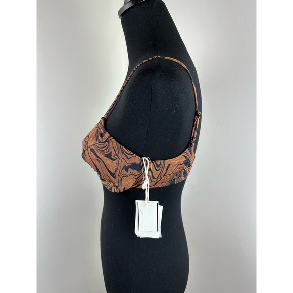 NWT Good American showoff curve top -chai swirl size 2 (M) - Picture 5 of 6